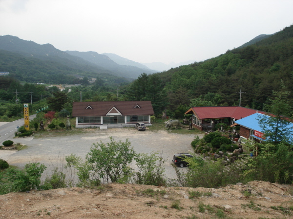 청화산농원 전경 